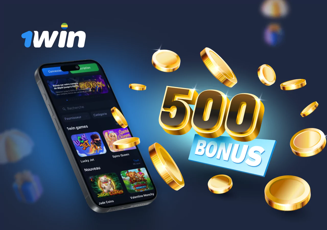 Jackpots, gains, recevez 500 bonus et découvrez 1Win Casino Gabon