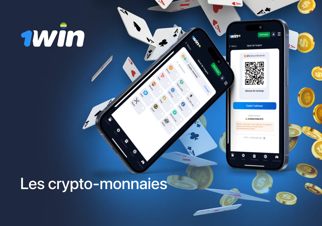 Financement pratique du compte avec diverses crypto-monnaies