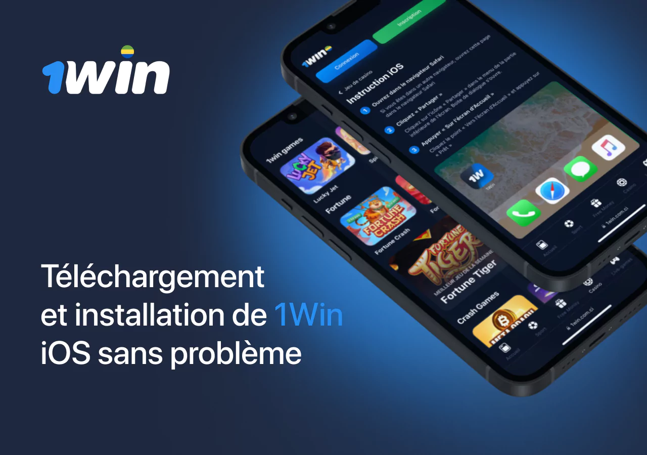 Options d'installation de 1Win Casino sur iOS