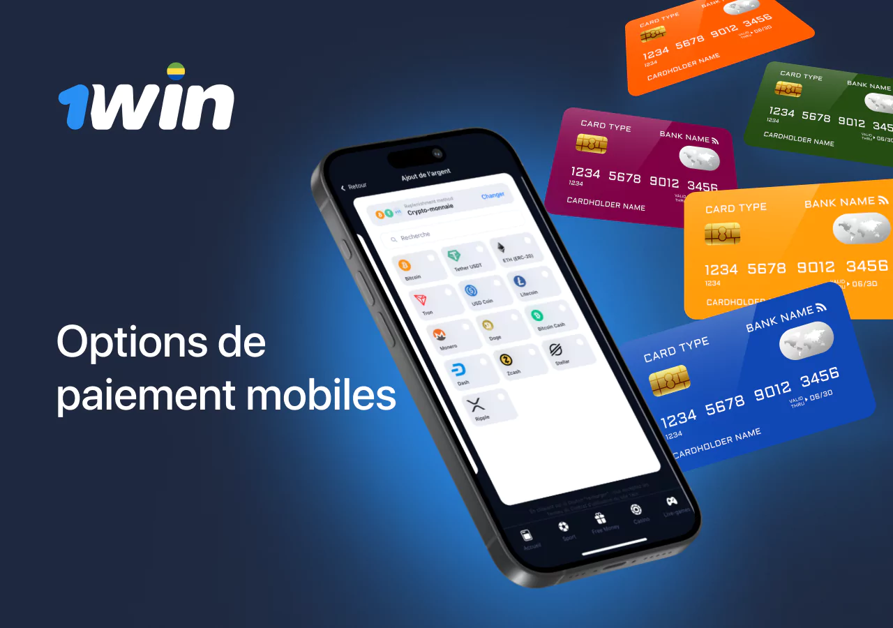 Options possibles pour les paiements mobiles